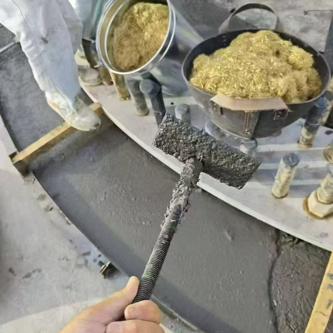 双辽C120钢纤维高强无收灌浆料 轧机压缩机汽轮机发电机锻压设备底座灌浆材料
